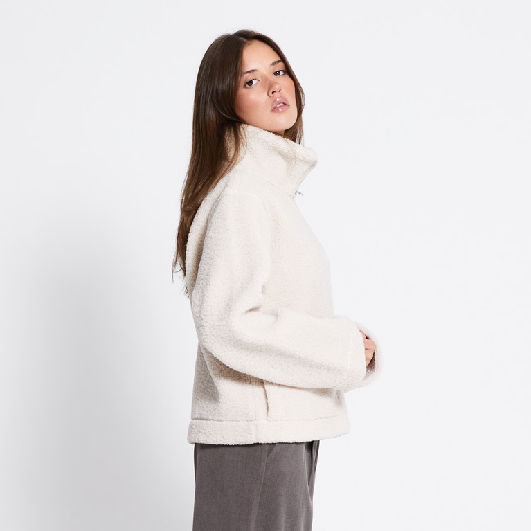Pile jacket "Maxime" Off white